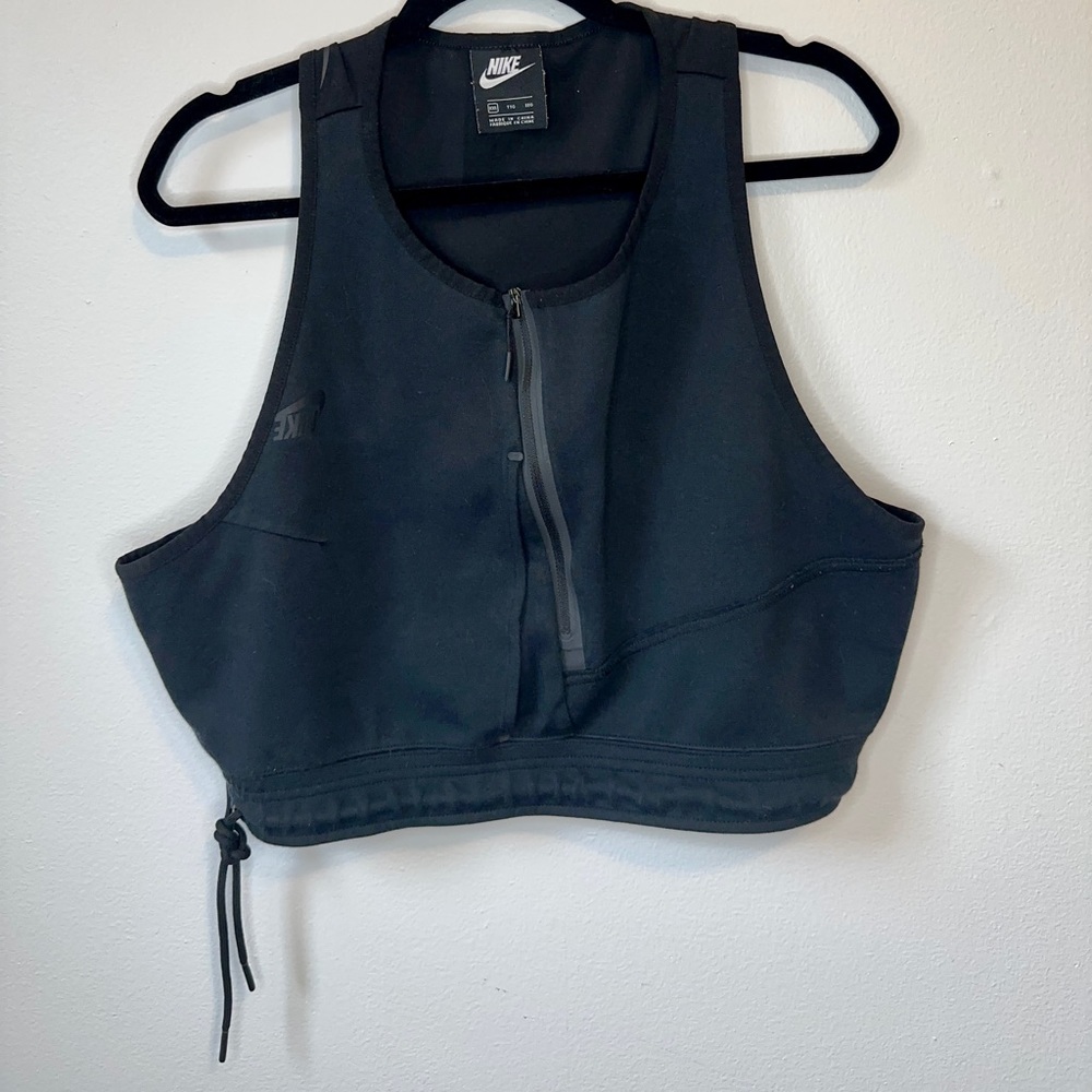 Nike health goth crop top xxl